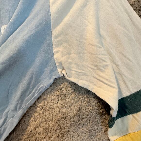 Camp Collection Dream Weaver Retro Charlie Tee T Shirt Rainbow Bell Sleeves L - Picture 3 of 8